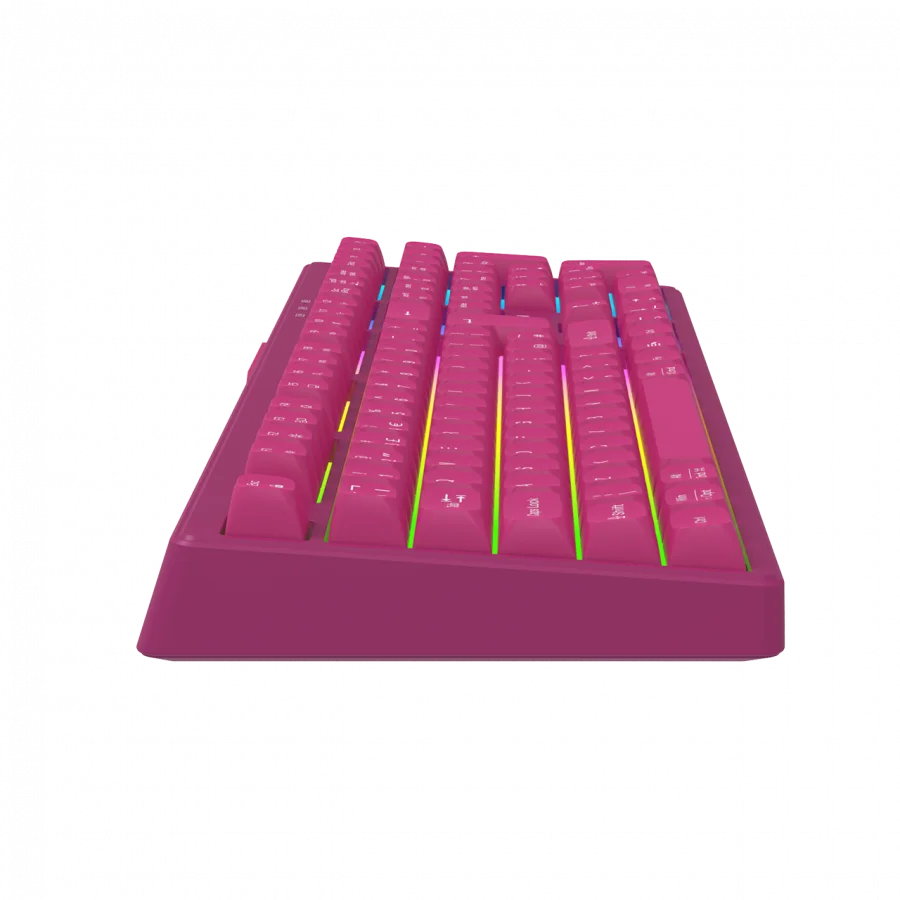 Canyon 105keys gaming keyboard,with 2.4G+ Bluetooth mode, battery 2000mAh, RGB backlight 3 types and 7 colors, size:407*119*19mm, PVC cable 1.8M , Black,weight:556+/-10g