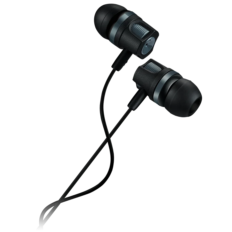CANYON Stereo earphones with microphone, 1.2M, dark gray CANYON Stereo earphones with microphone, 1.2M, dark gray