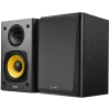 Edifier R1000T4 2.0 Bookshelf Speakers, RCA, 0.5-inch Tweeters, 4-inch Drivers, 24W (RMS), Control Buttons, Black