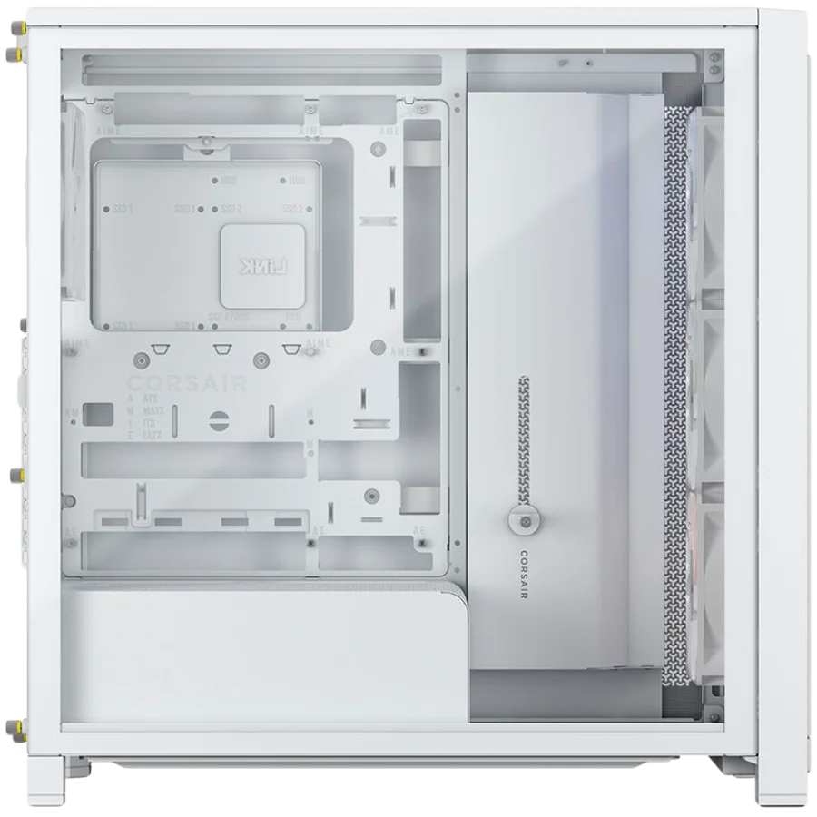 Corsair FRAME 4000X RS Mid-Tower, White Corsair FRAME 4000X RS Mid-Tower, White