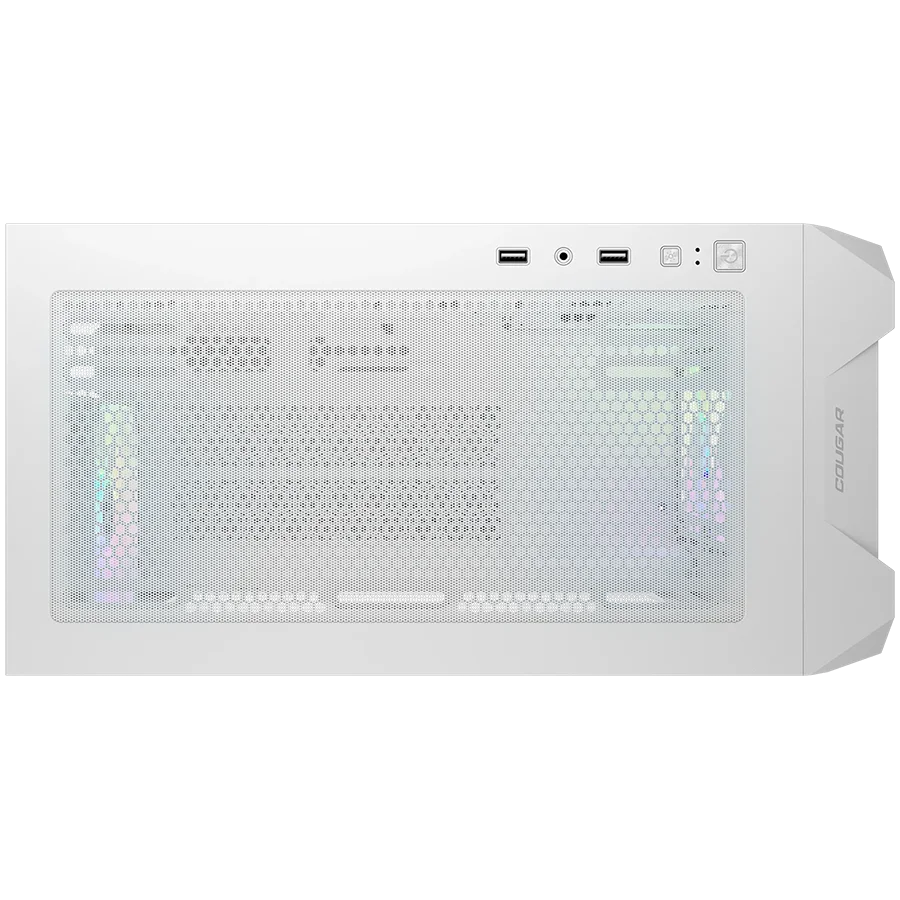 COUGAR MX600 Mini V2 RGB PC Case, Mini Tower, White