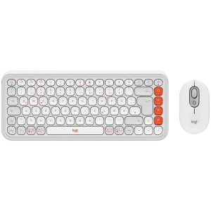 LOGITECH POP ICON COMBO - OFF WHITE - US INT'L - BT  - INTNL-973