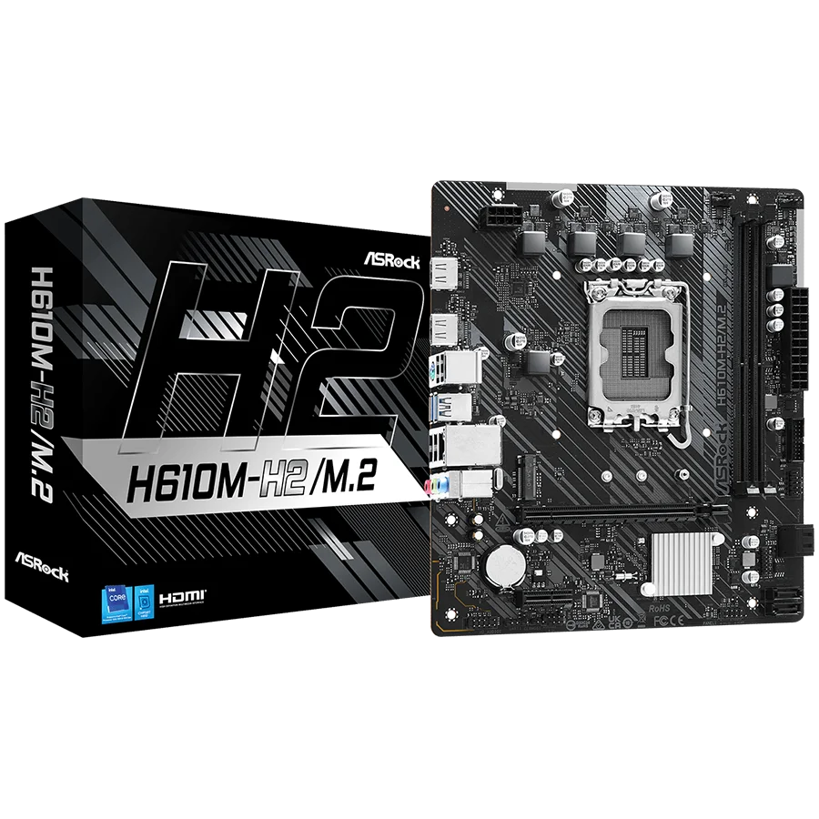ASROCK H610M-H2/M.2 mATX LGA1700 DDR4