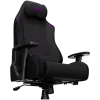 LORGAR CHA41, Ergonomic Gaming Chair Advanced, premium anti-stain fabric, Black/purple