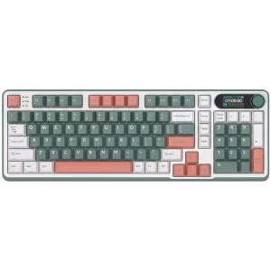 ROYAL KLUDGE RK-S98 Camping Green Gaming Keyboard Chartreuse switch