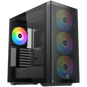 Xigmatek Osiris (EATX, U3x1+U2x2, Mesh Grill FP & Left TG, 3PCS 140mm Y40A & ARGB RemoteControl Box)