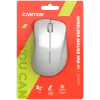 CANYON MW-11, 2.4 GHz  Wireless mouse ,with 3 buttons, DPI 1200, Battery:AAA*2pcs  ,pearl white grey67*109*38mm 0.063kg