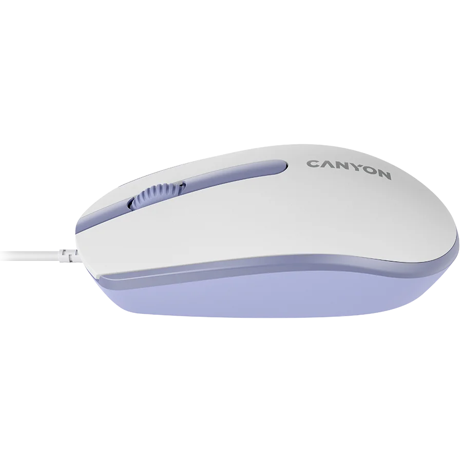 CANYON mouse M-10 Wired White Lavender