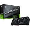 MSI Video Card Nvidia GeForce RTX 5080 16G SHADOW 3X OC, 16GB GDDR7, 256bit, Effective Memory Clock: 30000MHz, Boost: 2640 MHz, 10752 CUDA Cores, PCIe 5.0, 3x DP 2.1b, HDMI 2.1b, RAY TRACING, Triple Fan, 1x16pin, 850W Recommended PSU, 3Y