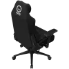 LORGAR CHA41, Ergonomic Gaming Chair Advanced, premium anti-stain fabric, Black/white