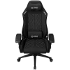 LORGAR CHA41, Ergonomic Gaming Chair Advanced, premium anti-stain fabric, Black/white