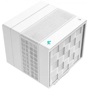 DeepCool ASSASSIN IV WH, CPU Air Cooler, White, 1x120mm + 1x140mm FDB Fans, Fan Speed Switch, TDP 280W, 7 Heatpipes, Intel LGA2066/2011-v3/2011/1700/1200/1151/1150/1155, AMD AM5/AM4, 6y, R-ASN4-WHNNMT-G
