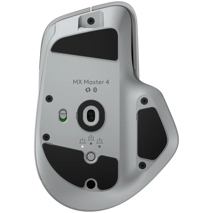 LOGITECH MX Master 4 for Mac - WHITE SILVER - BT - EMEA28i-935 LOGITECH MX Master 4 for Mac - WHITE SILVER - BT - EMEA28i-935