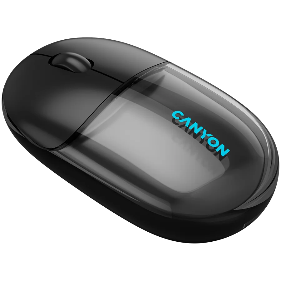 CANYON mouse OnClick 24 BT/ Wireless Transparent/Black CANYON mouse OnClick 24 BT/ Wireless Transparent/Black