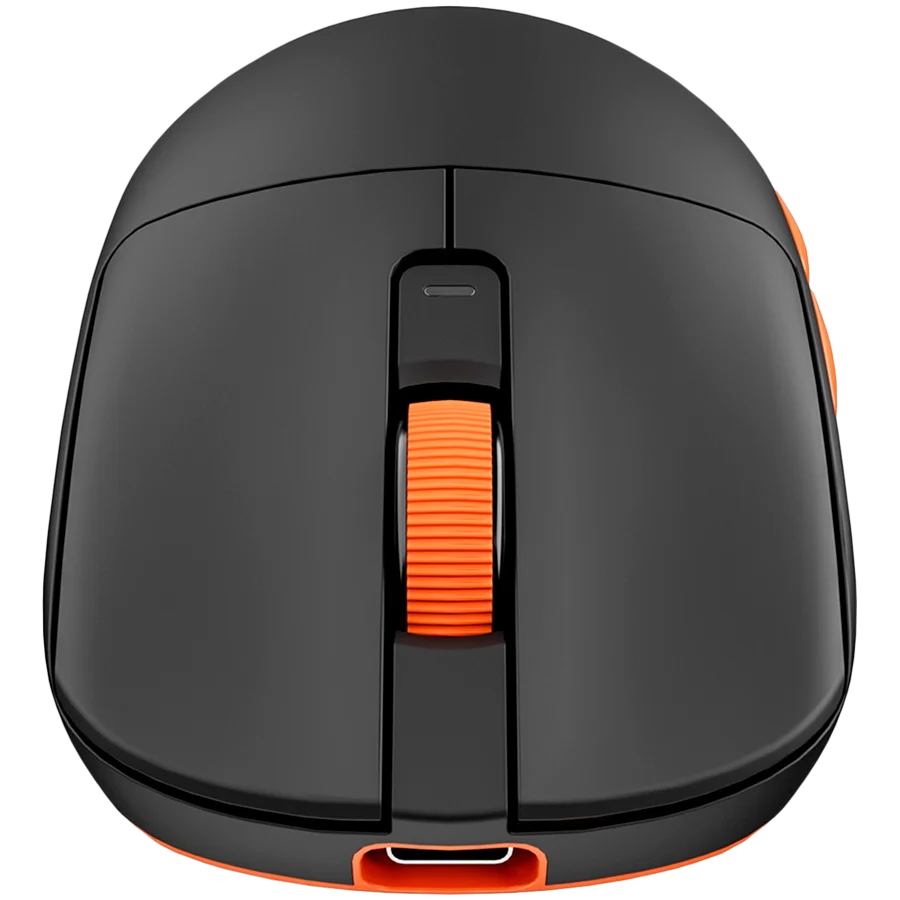 ROYAL KLUDGE M30 Black Orange Gaming Mouse PAW 33111K