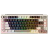 ROYAL KLUDGE RK L75 Mocha Grey Gaming Keyboard Cream switch