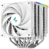 DeepCool AK620 DIGITAL SE WH, CPU Air Cooler, 2x120mm PWM Fans, 6 Heatpipes, White, LGA2066/2011-v3/2011/1851/1700/1200/115x, AMD AM5/AM4, 129x138x161 mm(LxWxH), R-AK620-WHADMN-GJD, 3Y