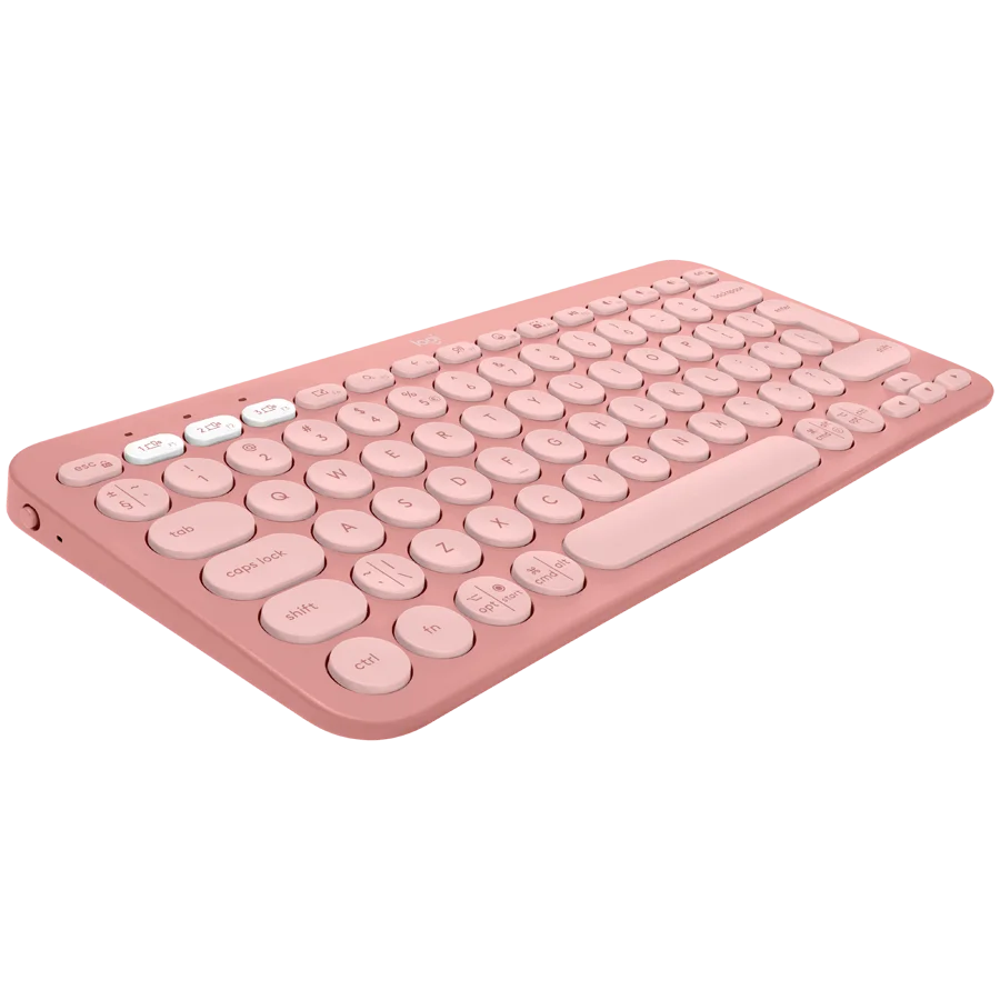 LOGITECH K380S Multi-Device Bluetooth Keyboard - TONAL ROSE - US INT'L