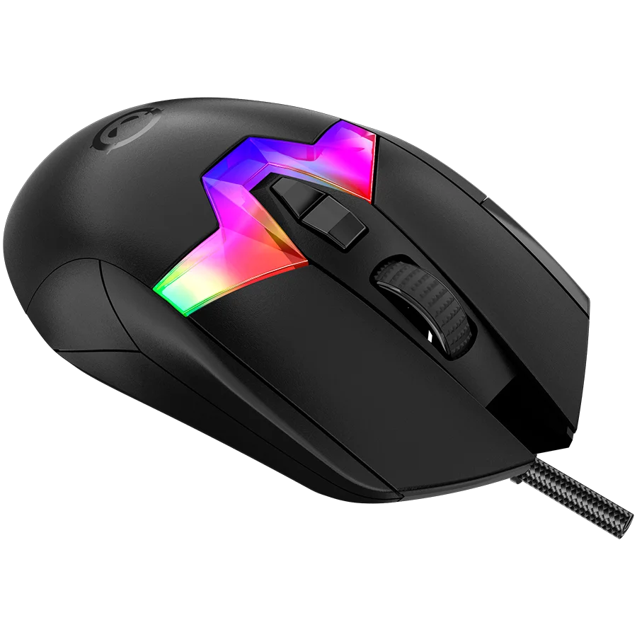 LORGAR MSP80, 8000 Hz Gaming Mouse Pro, Black