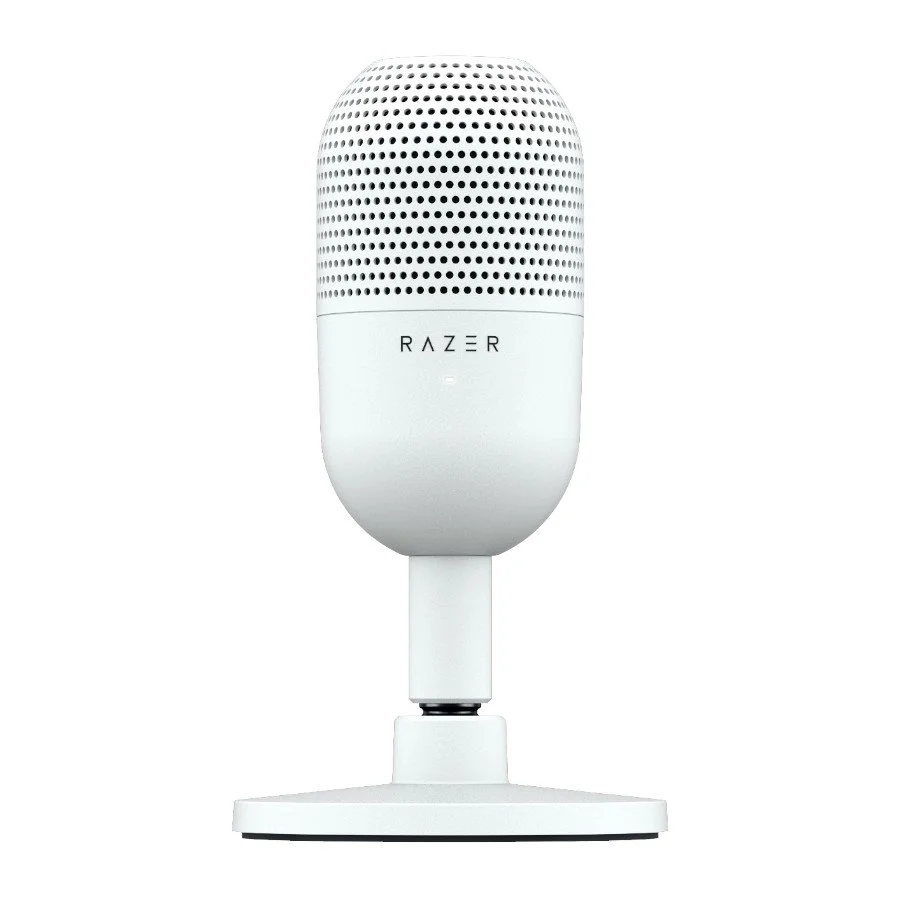 Razer Seiren V3 Mini - White, Ultra-compact Streaming Microphone