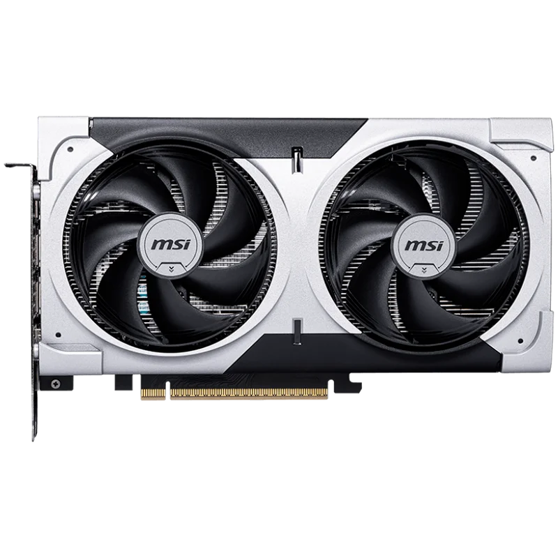 MSI Video Card NVIDIA GeForce RTX 5060 Ti 8G VENTUS 2X OC PLUS, 8GB GDDR7, 128-bit, 2617 MHz Boost, 4608 CUDA Cores, PCIe 5.0 (x8), 3x DP 2.1b, HDMI 2.1b, RAY TRACING, Dual Fan, 180W TDP, 8-pin PCIe Power, G-SYNC, 2-Slot, 3Y