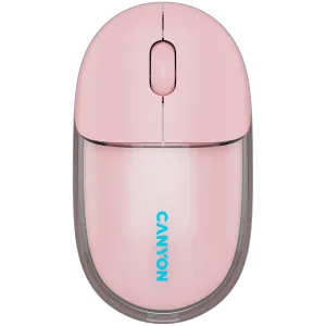CANYON mouse OnClick 24 BT/ Wireless Transparent/Pink
