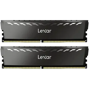 Lexar 2x16GB THOR DDR4 3200 UDIMM XMP Memory with heatsink. Dual pack