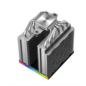 DeepCool AK620 DIGITAL SE, CPU Air Cooler, 2x120mm PWM Fans, 6 Heatpipes, Black, LGA2066/2011-v3/2011/1851/1700/1200/115x, AMD AM5/AM4, 129x138x161 mm(LxWxH), R-AK620-BKADMN-GJD, 3Y