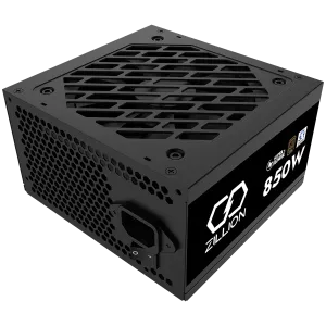 Super Flower Zillion DB Bronze 850W ATX 3.1 80 Plus Bronze, Flat Black Cables, 120mm Fan, 3 Year Warranty