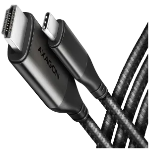 AXAGON RVC-HI2MC USB-C -> HDMI 2.0 adapter 4K/60Hz Aluminum, 1,8m cable