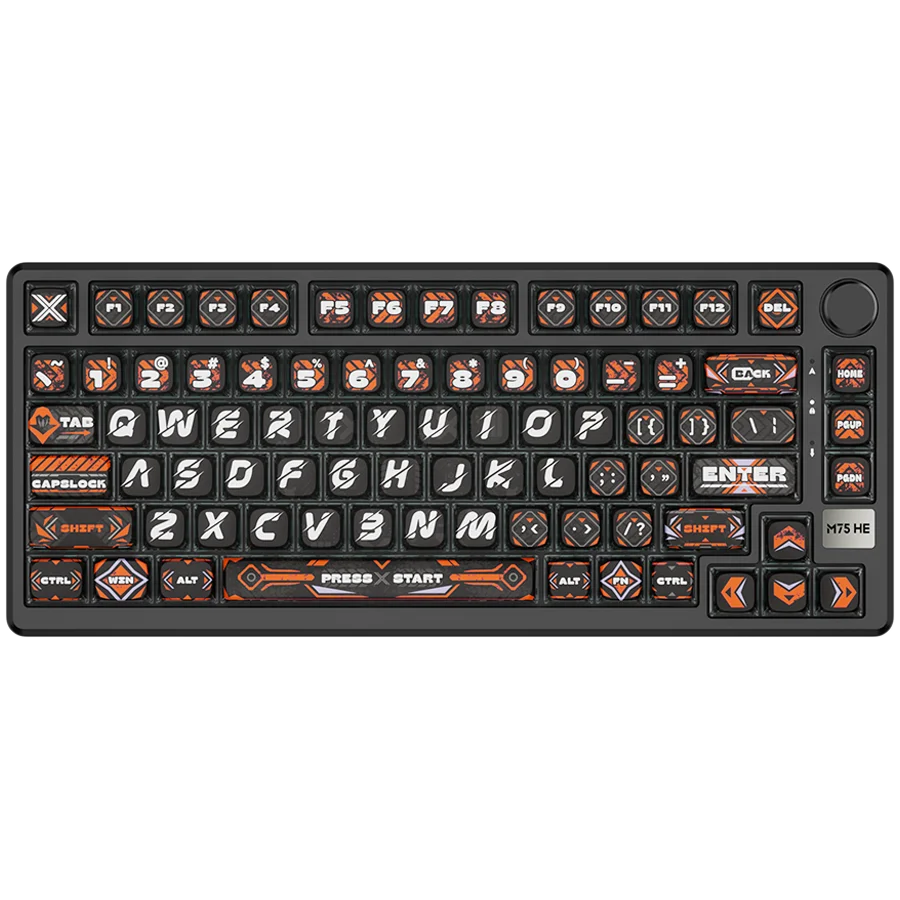 ROYAL KLUDGE RKM75 HE Hephaestus Gaming Keyboard Mint switch