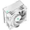 DeepCool AK400 WH, CPU Air Cooler, 1x120mm PWM Fan, TDP 220W, 4 Heatpipes, White, LGA1700/1200/115x, AMD AM5/AM4, 127x97x155 mm(LxWxH), 3Y, R-AK400-WHNNMN-G-1