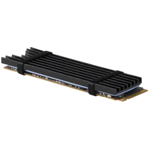 AXAGON CLR-M2L3 passive - M.2 SSD, 80mm SSD, ALU body, silicone thermal pads, height 3mm