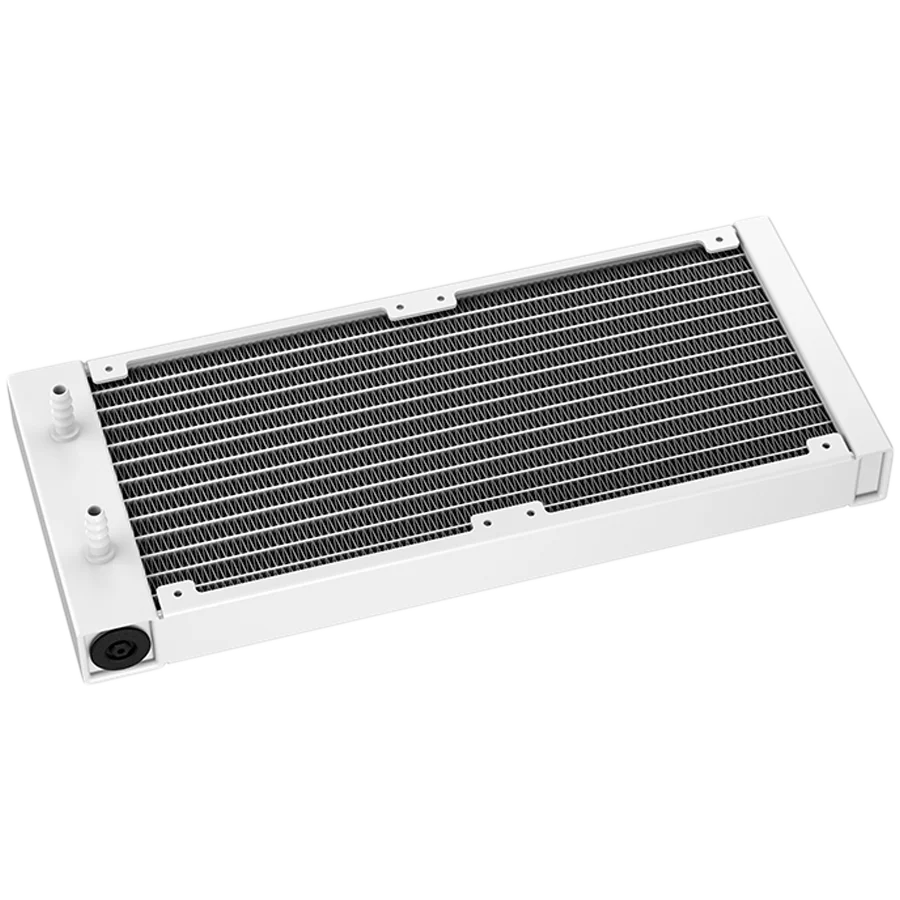 DeepCool LE240 WH V2, 240mm CPU Liquid Cooler, 2x120mm PWM ARGB Fans, ARGB block, White, LGA1851/1700/1200/1151/1150/1155, AMD AM5/AM4, R-LE240-WHAMMN-G-2, 3Y