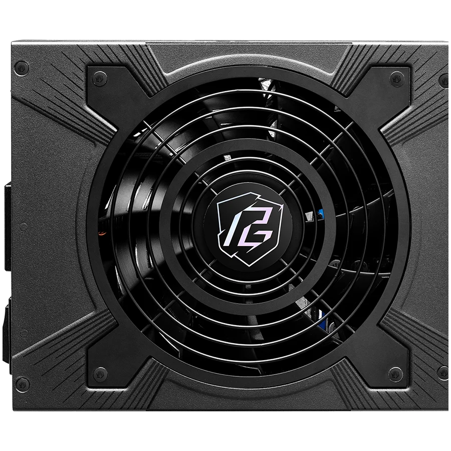 Asrock PG-1600G, 1600W, 80 Plus Gold, Fully Modular PSU, Japanese Capacitors, 2x EPS 12V CPU(4+4pin), 2x PCIe5.1 (12+4pin), 8x PCIe (6+2pin), 6x 4-pin connectors, 12x SATA, OCP, SCP, OVP, UVP, OTP, OPP protections, 135 mm Axial Fan, ATX 3.1