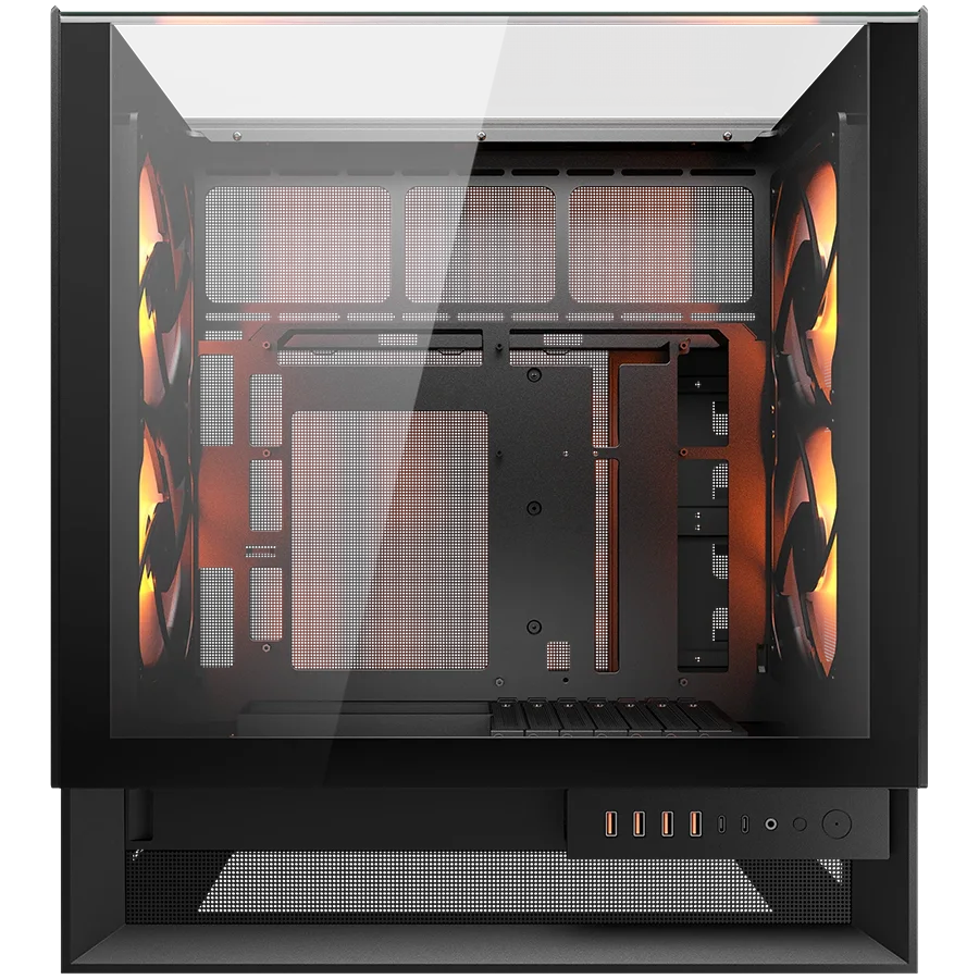 COUGAR OmnyX PC Case, Mid Tower, Black