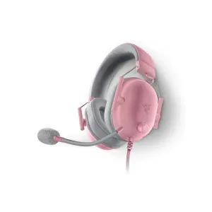 Razer BlackShark V2 X - Quartz, Gaming Headset, HyperClear Cardioid Mic, 50 mm TriForce Drivers, Advanced Passive Noise Cancellation, Breathable Memory Foam Cushions, HyperClear Cardioid Mic, 7.1 Surround Sound, 3.5mm