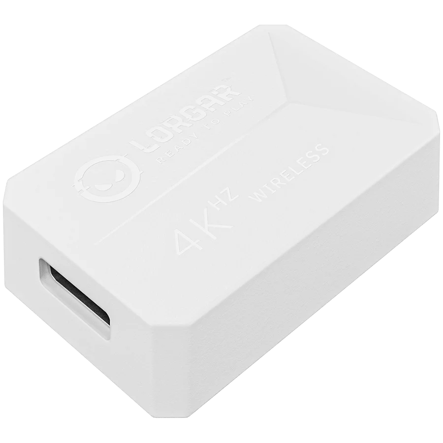 LORGAR MSE90W, Magnesium Alloy Wireless Gaming Mouse Elite, White