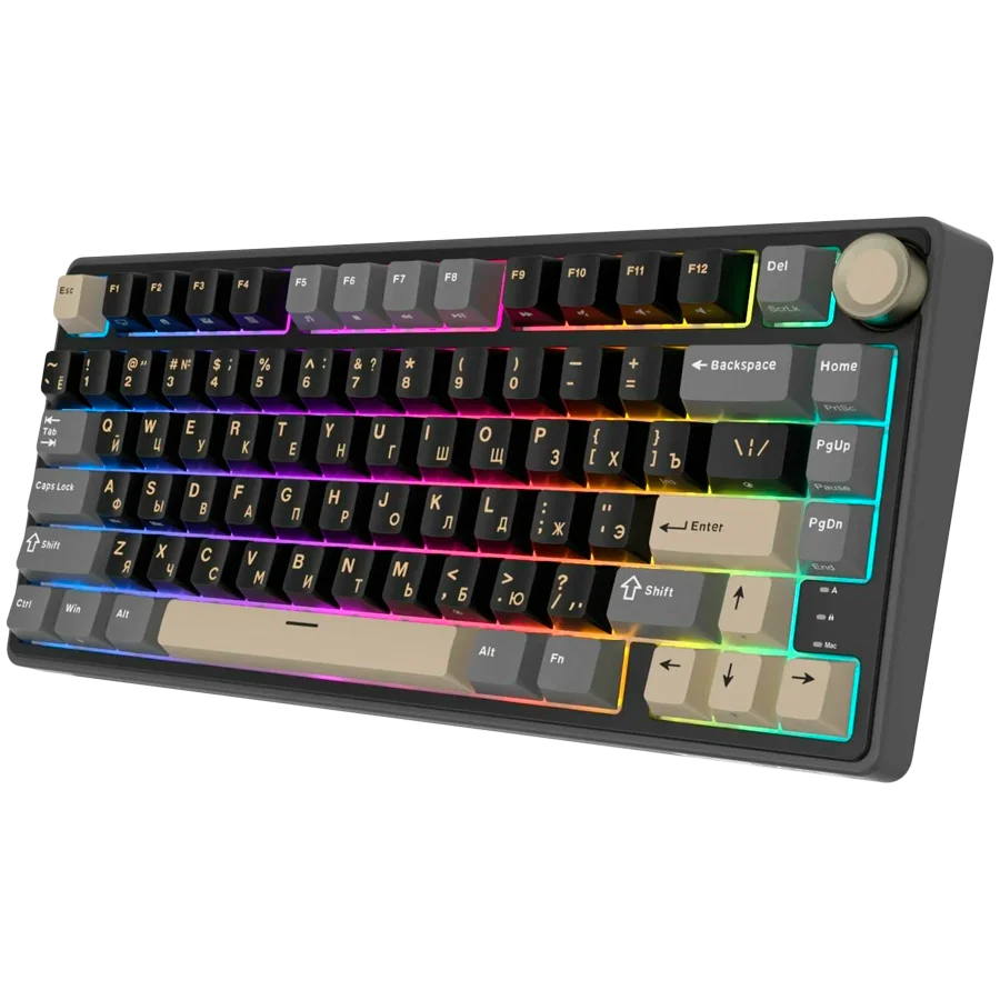 ROYAL KLUDGE R75 Phantom Gaming Keyboard K silver switch