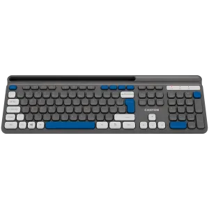 CANYON keyboard HKB-W03 EN AAA Wireless Grey