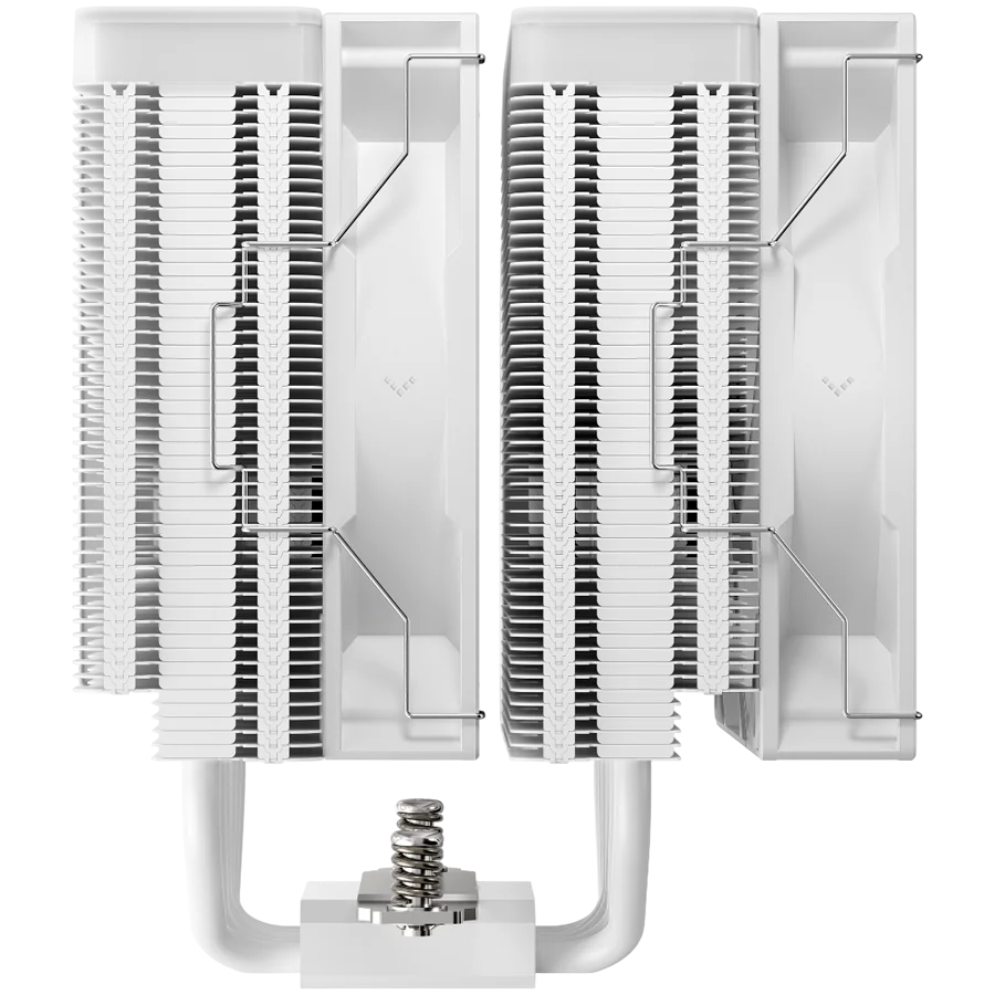 DeepCool AG620 WH ARGB V2, CPU Air Cooler, 2x120mm ARGB PWM Fan, Core Touch Technology 2.0, 6 Heatpipes, White, LGA1851/1700/1200/115x, AMD AM5/AM4, 129x136x161 mm(LxWxH), 2Y, R-AG620-WHAMMN-GJD