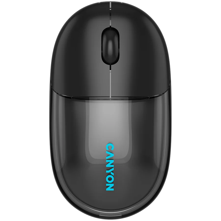 CANYON mouse OnClick 24 BT/ Wireless Transparent/Black CANYON mouse OnClick 24 BT/ Wireless Transparent/Black