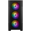 MSI MAG FORGE M100A, M-ATX Tower, M-ATX/ M-ITX, 1x USB 3.2 Gen 1 Type-A, 2x USB 2.0 Type-A, 1x Audio, 1x Mic, Power Button, 4x 120mm ARGB Fans, Mesh Panel, Acrylic panel.