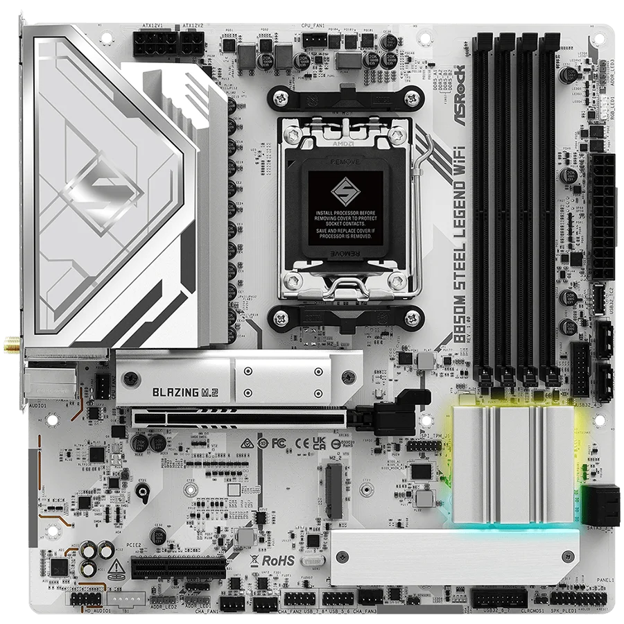 ASROCK B850M Steel Legend WiFi mATX AM5 DDR5