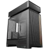 DeepCool CL660, Mid Tower, Mini-ITX/Micro-ATX/ATX(Rear Connector), 2xUSB3.0, 1xUSB Type-C, 1xAudio, 2x120mm Pre-Installed ARGB Reverse Fans, Tempered Glass, Mesh Panel, Black, R-CL660-BKNNA0-G-1