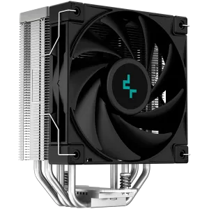 DeepCool AK400, CPU Air Cooler, 1x120mm PWM Fan, TDP 220W, 4 Heatpipes, LGA1700/1200/115x, AMD AM5/AM4, 127x97x155 mm(LxWxH), 3Y, R-AK400-BKNNMN-G-1