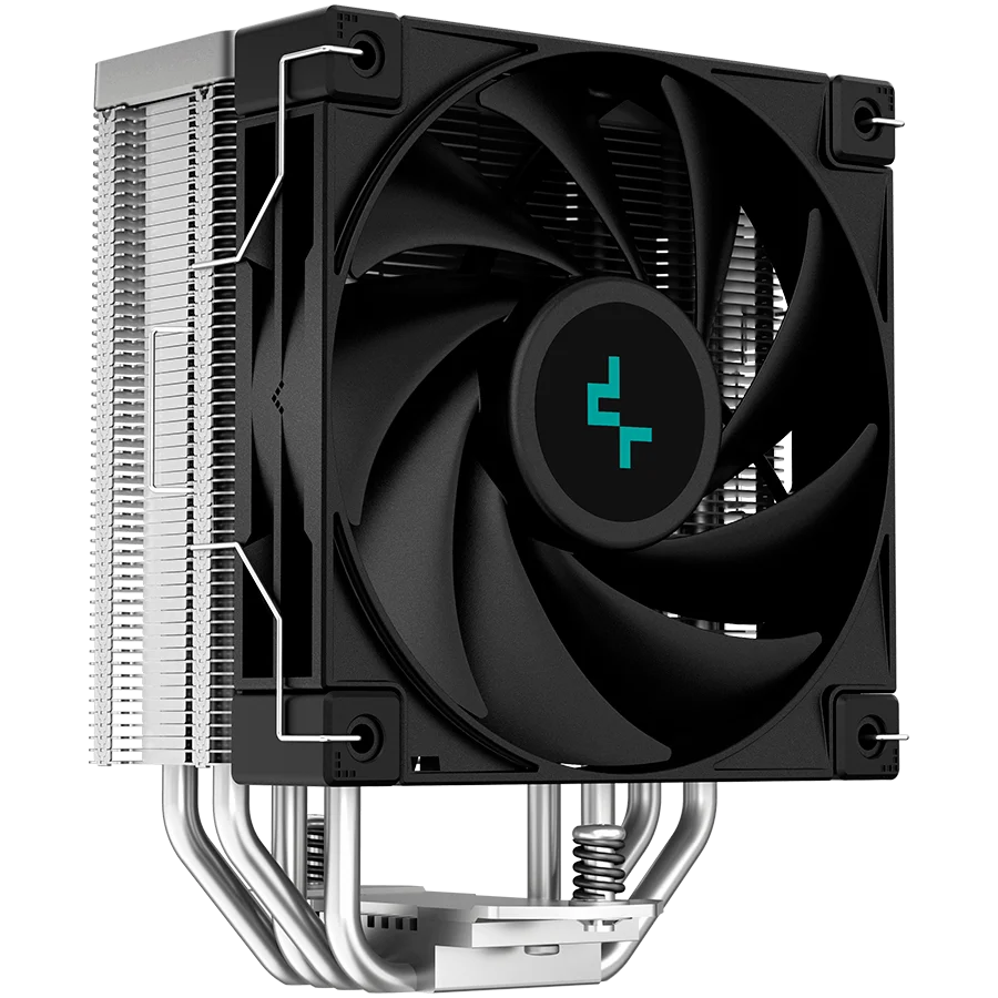 DeepCool AK400, CPU Air Cooler, 1x120mm PWM Fan, TDP 220W, 4 Heatpipes, LGA1700/1200/115x, AMD AM5/AM4, 127x97x155 mm(LxWxH), 3Y, R-AK400-BKNNMN-G-1