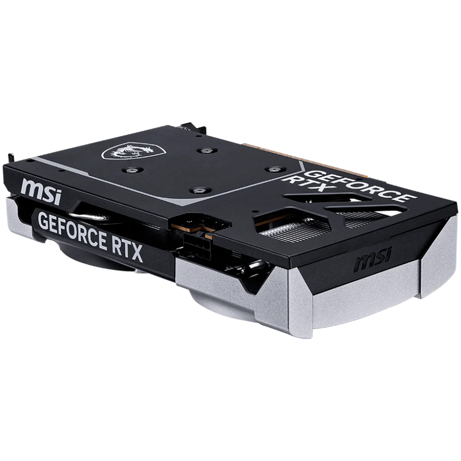 MSI Video Card NVIDIA GeForce RTX 5060 8G VENTUS 2X OC, 8GB GDDR7, 128-bit, 2535 MHz Boost, 3840 CUDA Cores, PCIe 5.0 (x8), 3x DP 2.1b, HDMI 2.1b, RAY TRACING, Dual Fan, 145W TDP, 8-pin PCIe Power, G-SYNC, 2-Slot, 3Y