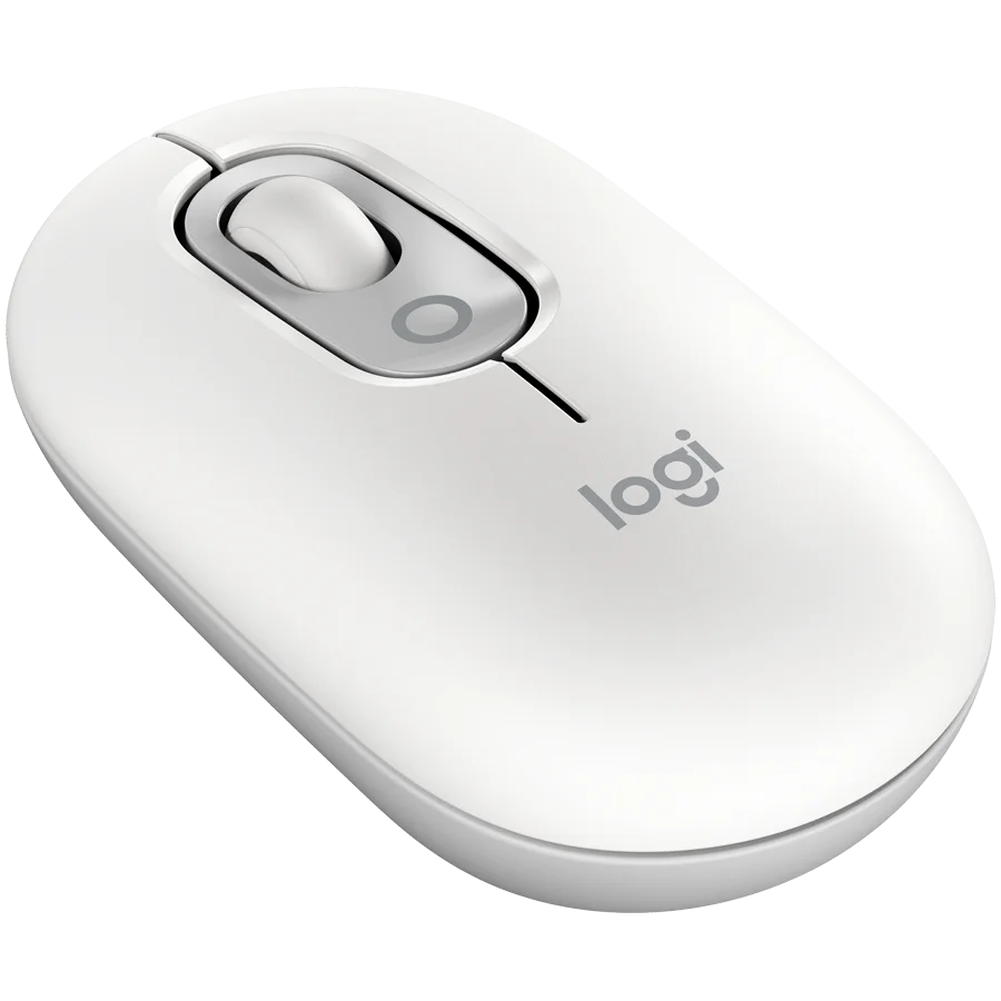 LOGITECH POP Mouse with emoji - OFF-WHITE - BT  - EMEA28i-935 - FY25,TERRA