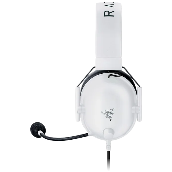 Razer BlackShark V2 X - White, 12 Hz – 28 KHz Frequency Response, 32 Ω (1 kHz) Impedance, Razer TriForce Driver, Breathable memory foam, Advanced passive noise cancellation, Analog 3.5 mm Connection, 100 Hz – 10 kHz Microphone Frequency, 1.3 m